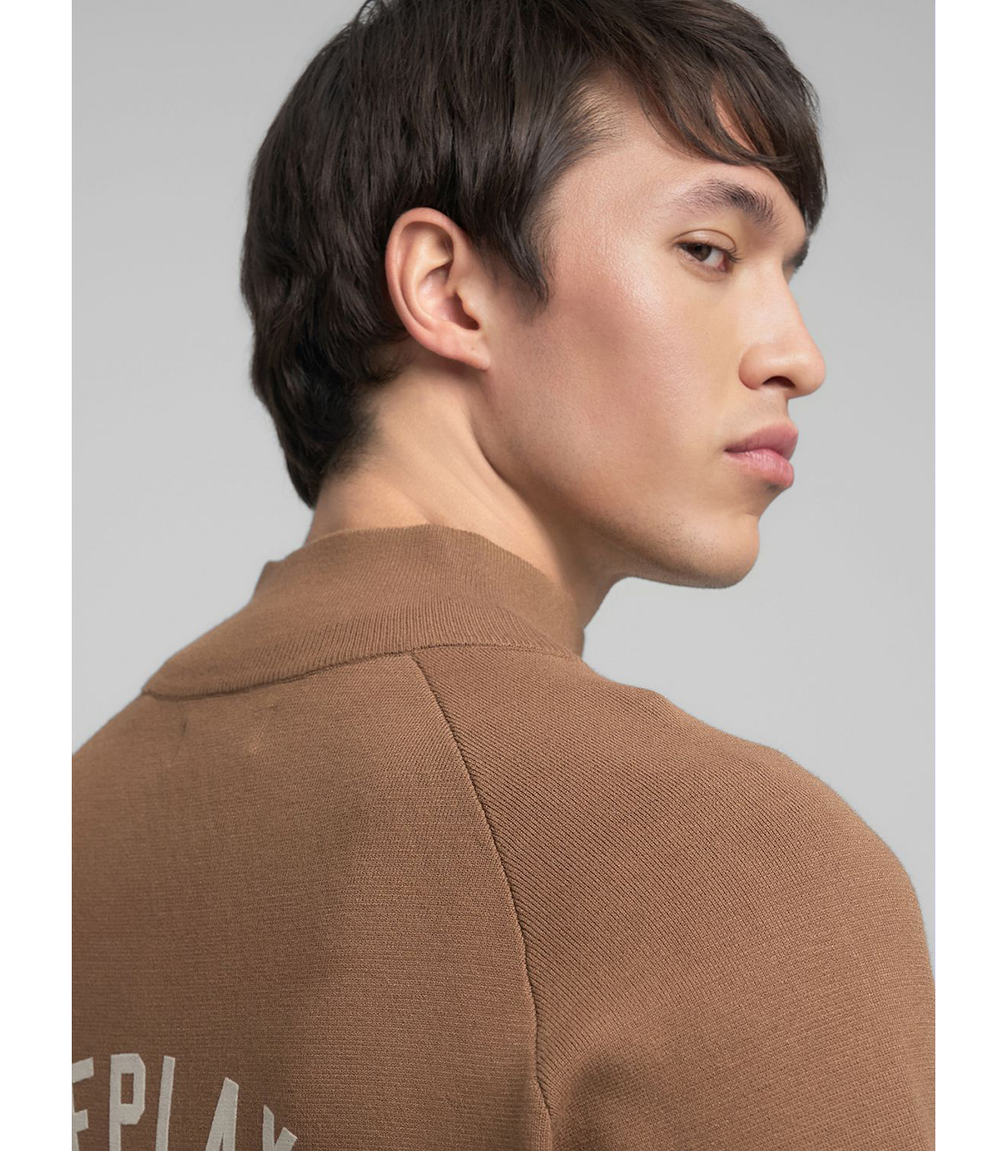 MOTERCYCLE フルジップニットジャケット 詳細画像 ブラウン 6